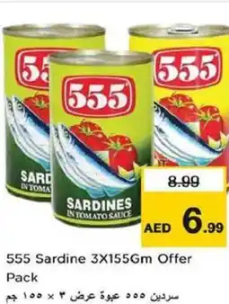 Nesto 555 Sardine offer
