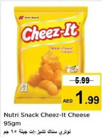 Nesto Nutri Snack Cheez-It Cheese offer