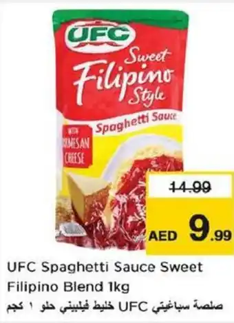 Nesto UFC Spaghetti Sauce Sweet Filipino Blend offer