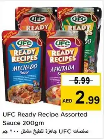 Nesto UFC Ready Recipe Assorted Sauce offer