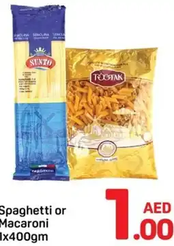 Day To Day Spaghetti or Macaroni offer