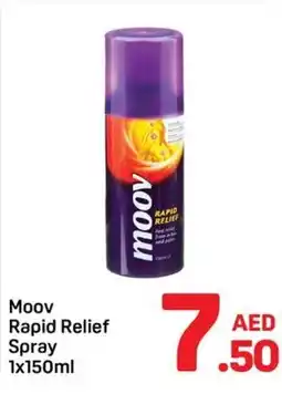 Day To Day Moov Rapid Relief Spray offer