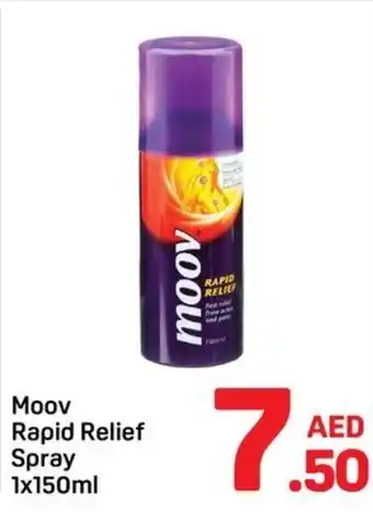 Day To Day Moov Rapid Relief Spray offer