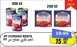 West Zone Supermarket PF corned beefs offer