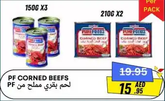 West Zone Supermarket PF corned beefs offer