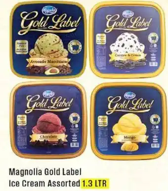 West Zone Supermarket Magnolia Gold Label Ice Cream offer