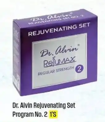 West Zone Supermarket Dr. alvin rejuvenating set program no. 2 1' S offer