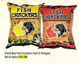 West Zone Supermarket Chick Boy Fish Crackers Salt & Vinegar Hot & Spicy offer