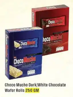 West Zone Supermarket Choco Mucho Dark White Chocolate Wafer Rolls offer