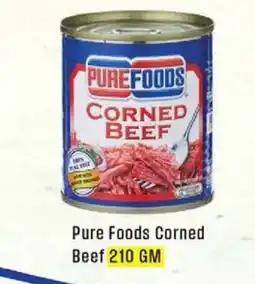 West Zone Supermarket Pure Foods Corned Beef offer