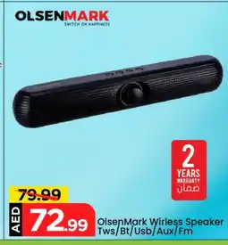 Mark & Save OLSENMARK Speaker offer