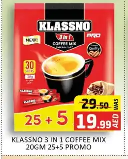 Al Madina KLASSNO Coffee 3in1 offer