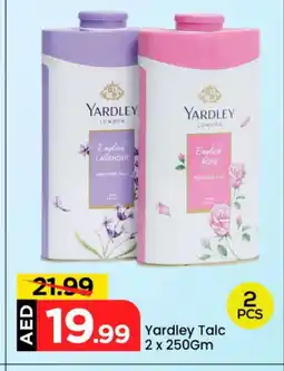 Mark & Save YARDLEY Talcum Powder offer