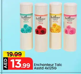 Mark & Save Enchanteur Talcum Powder offer