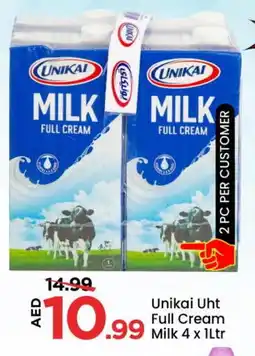 Mark & Save UNIKAI Long Life / UHT Milk offer
