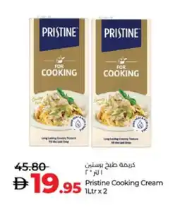 Lulu Hypermarket PRISTINE Whipping / Cooking Cream offer