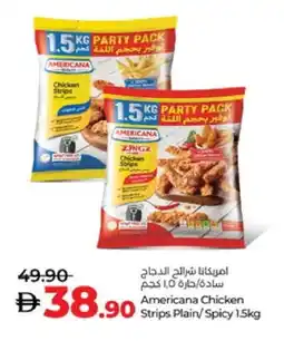 Lulu Hypermarket AMERICANA Chicken Strips offer