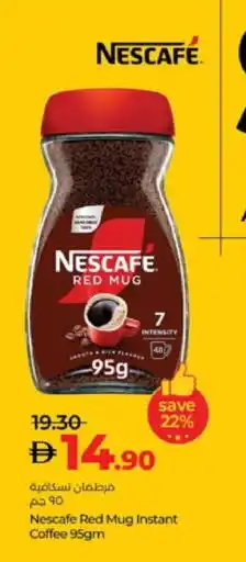 Lulu Hypermarket NESCAFE Coffee offer