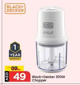 Mark & Save BLACK+DECKER Chopper offer