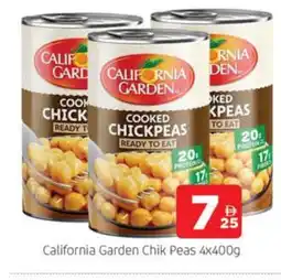 Al Madina CALIFORNIA GARDEN Chick Peas offer