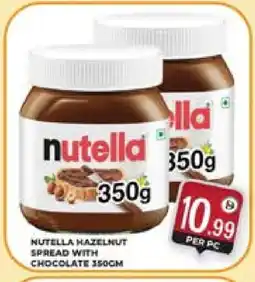 Baniyas Spike Hypermarket NUTELLA Chocolate Spread offer