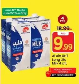 Mark & Save AL AIN Long Life / UHT Milk offer
