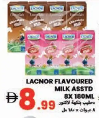 Rawabi Market LACNOR Flavoured Milk offer