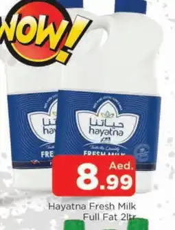 Al Madina HAYATNA Fresh Milk offer