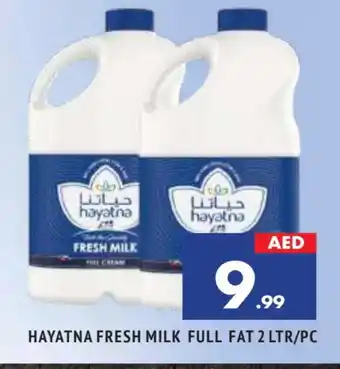 Al Madina HAYATNA Fresh Milk offer