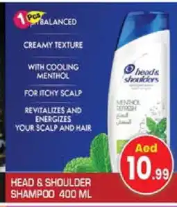 Baniyas Spike Hypermarket HEAD & SHOULDERS Shampoo / Conditioner offer