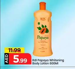 Mark & Save RDL Body Lotion & Cream offer