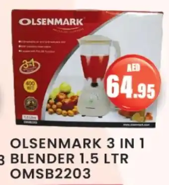 Zain Hypermarket OLSENMARK Mixer / Grinder offer