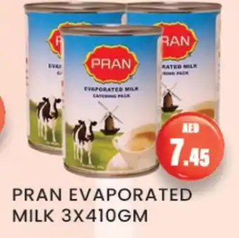 Zain Hypermarket PRAN Evaporated Milk offer