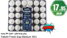 Almaya supermarket Fakieh fresh egg medium 30's offer