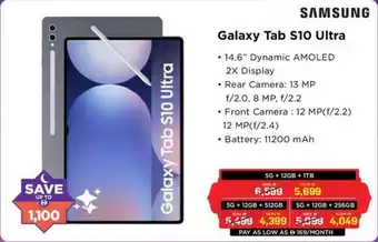Eros Samsung Galaxy Tab S10 Ultra offer