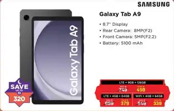 Eros Samsung Galaxy Tab A9 offer