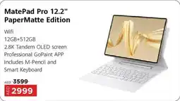 Eros Huawei MatePad Pro PaperMatte Edition offer