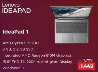 Eros Lenovo IdeaPad 1 offer