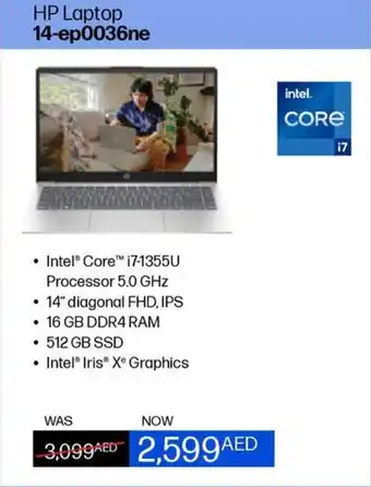 Eros HP Laptop 14-ep0036ne offer