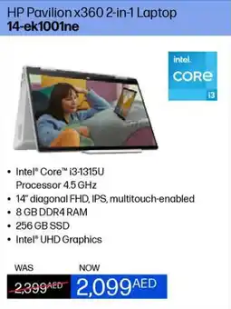 Eros HP Pavilion x360 2-in-1 Laptop 14-ek1001ne offer