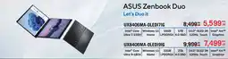 Eros Asus Zenbook Duo offer