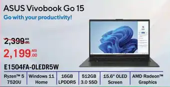 Eros Asus Vivobook Go 15 offer