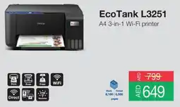 Eros Epson EcoTank L3251 offer