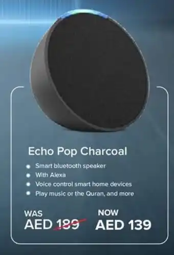Eros Echo Pop Charcoal offer