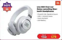 Eros JBL Live 660 Over ear Noise cancelling Bluetooth Headphones offer