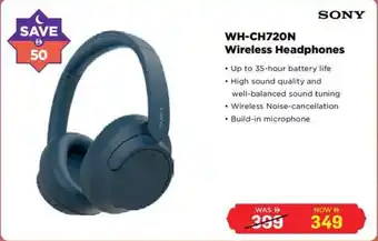 Eros Sony WH-CH720N Wireless Headphones offer