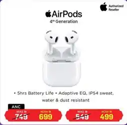 Eros Apple AirPods 4th Generation offer