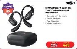 Eros Shokz OpenFit Open Ear True Wireless Bluetooth Headphones offer
