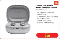 Eros JBL LiveFlex True Wireless Noise Cancellation Earbuds JBL-LIVEFLEX offer