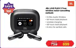 Eros JBL Live Flex 3 True wireless noise cancelling earbuds offer